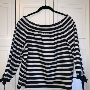 J. Crew off the shoulder top